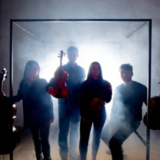 The Ligeti Quartet perform two concerts in The Hague in The Netherlands this weekend. 

First up is a concert of the string quartets by Ligeti, performed at the Nieuwe Kerk tomorrow evening, followed by a performance of the iconic Nuc with music by Anna Meredith at Amare on Sunday evening:

9th May, 8.15pm - Nieuwe Kerk, The Hague
Ligeti's String Quartets
Ligeti - String Quartet No. 1, Métamorphoses nocturnes (1952-54)
Ligeti - String Quartet No. 2 (1968)
www.amare.nl/en/agenda/ligeti-s-string-quartets-l32q

10th May, 8.15pm - Amare, The Hague
Nuc (music by Anna Meredith from the Ligeti Quartet)
www.amare.nl/en/agenda/anna-meredith-nuc-shjv

@amaredenhaag @theligetiquartet