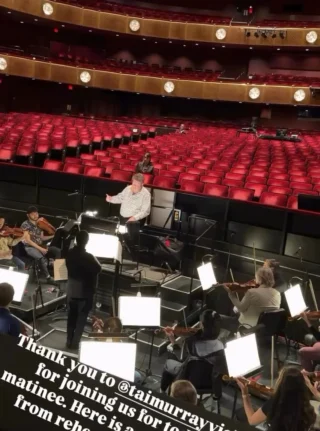 Violinist Tai Murray has been performing with the NYC Ballet in their new production, Symphonie Espagnole, choreographed by Tiler Peck. These videos were shared on her Instagram page from her time with the Ballet Company on this production.

"Set to Édouard Lalo’s Symphonie Espagnole, the ballet employs a cast of over 30 dancers and two esteemed violinists, Hilary Hahn and Tai Murray, who will alternate as soloists with the company’s orchestra."

The run ends this Thursday, 28th May
www.nycballet.com/discover/ballet-repertory/symphonie-espagnole

📸 - from @taimurrayviolin