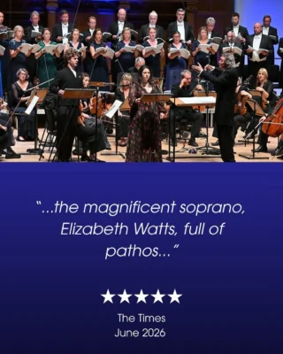 The UK Premiere of James MacMillan's 'Angels Unawares' received a 5 star review in The Times. The piece was performed at Cadogan Hall last week by The Sixteen and Britten Sinfonia with soloists Elizabeth Watts and tenor Matthew McKinney.

Read the full review:
thetimes.com/culture/classical-opera/article/the-sixteen-review-james-macmillan-cadogan-hall-london-h708vmrxh
(behind a paywall)

📸 - Mark Allen

@lizwattssoprano @cadoganhall @thesixteenchoir @brittensinfonia1