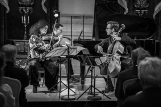 The Bechstein Trio with Emmanuel Despax, Guy Johnston and Priya Mitchell recently performed at the West Wicklow Festival in Ireland. Here are a selection of photos from the performance at the end of May.

They played a programme of:

Beethoven: Allegretto for Piano Trio, no.39 
Mendelssohn: Piano Trio No 1 in D minor Op 49 
Rhona Clarke: Piano Trio No. 2 
Brahms: Piano Trio no. 1 in B major, op. 8 

📸 - GMU Photography

@west.wicklow.festival @bechsteintrio @emmanuel_despax @cellojohnston @violinpriya