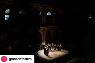 Stile Antico performed at the Granada Festival last Wednesday 1st July. The open-air concert was held at the Colegio Mayor Santa Cruz la Real, Santo Domingo, and they performed a programme of that celebrated 500 years since Charles V visited Granada, including music by Clemens non Papa, Josquin, de la Rue, Gombert, Ceballos, Morales and Crequillon.

Here are some photos from the performance that were shared by the Granada Festival

@stile_antico 

📸 - @granadafestival / @xandercamara